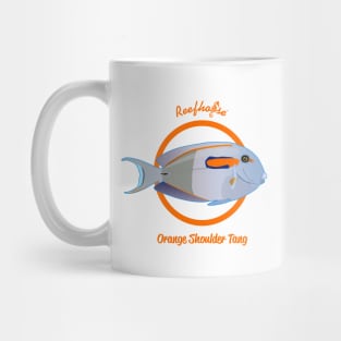 Orange Shoulder Tang Mug